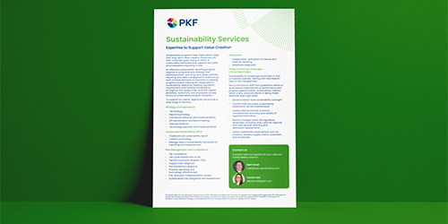 Sustainability Services